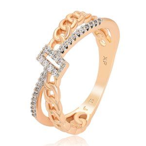 Serenity Square Cubic Zirconia Fashion Ring